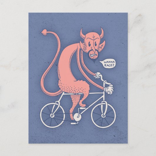 Rennen mit Stan Postkarte (Vorderseite)