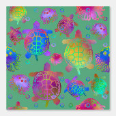 Rennen mit Turtles Tapete (Vorderseite)