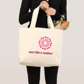Rennen mögen eine Mutter-Tunnel-bohrwagenTasche Jumbo Stoffbeutel (Vorderseite (Produkt))