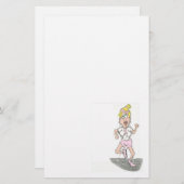 RENNEN-PAPIER BRIEFPAPIER (Vorne/Hinten)