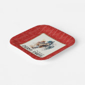 Rennen Pferde Derby Party Roter Platz Pappteller (Gewinkelt)