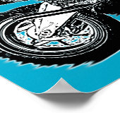 Rennen Poster (Ecke)