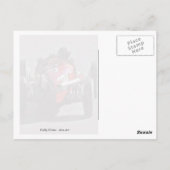 Rennen Postkarte (Rückseite)