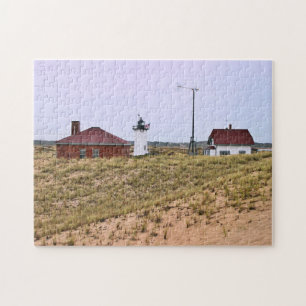 Rennen-Punkt-Leuchtturm, Cape Cod, Massachusetts Puzzle