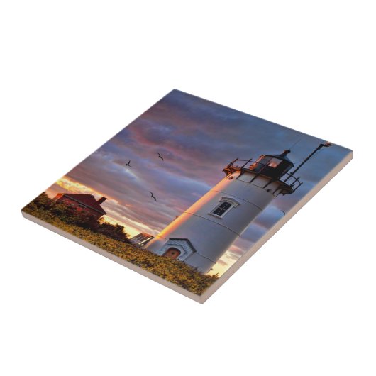 Rennen-Punkt-Leuchtturm Fliese (Seite)