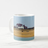 Rennen-Punkt-Leuchtturm Kaffeetasse (Vorderseite Links)