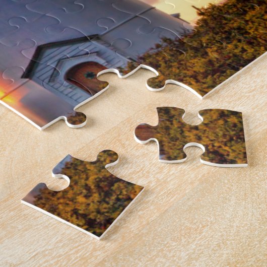 Rennen-Punkt-Leuchtturm Puzzle (Seite)