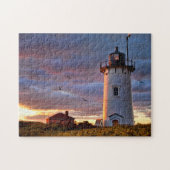 Rennen-Punkt-Leuchtturm Puzzle (Horizontal)