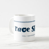 Rennen-Raum-Tasse Kaffeetasse (Vorderseite Links)