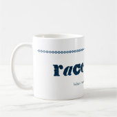 Rennen-Raum-Tasse Kaffeetasse (Links)
