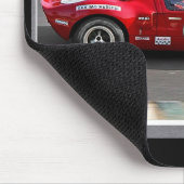 Rennen Rot Mousepad (Ecke)