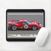 Rennen Rot Mousepad (Mit Mouse)