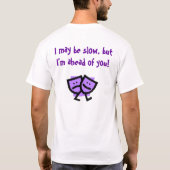 Rennen-Shirt T-Shirt (Rückseite)