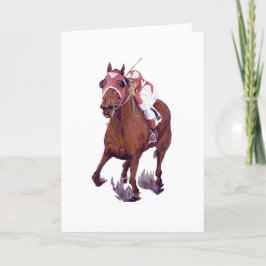 Rennen um gedankliche Pferde gewinnt Karte