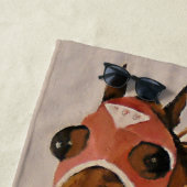 Rennen um gedankliche Pferde gewinnt Strandtuch (Beispiel)