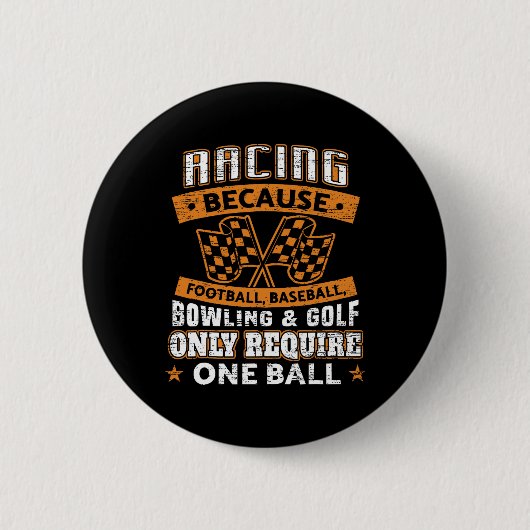 Rennen wegen Fußball  Button (Vorderseite)