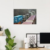 Rennen zum Gipfel Poster (Heimbüro)