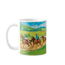 Rennen zum Sieg - Reiten Kunst