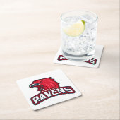 Rennens Rechteckiger Pappuntersetzer (Vor Ort)