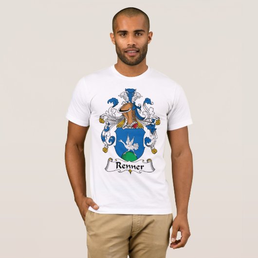 Renner Familienwappen T-Shirt (Vorne ganz)