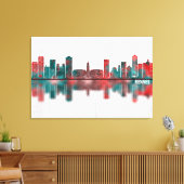 Rennes France Skyline Leinwanddruck (Insitu (Wohnzimmer))
