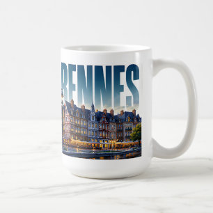 Rennes Frankreich Bretonisches Erbe Schönheit Kaffeetasse