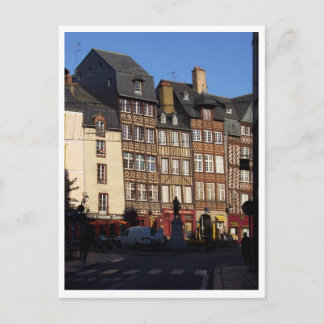 Rennes, Frankreich Postkarte