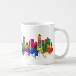 Rennes Frankreich Skyline Kaffeetasse