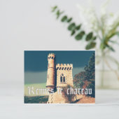 Rennes le Chateau Postkarte (Stehend Vorderseite)