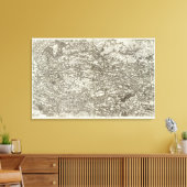 Rennes Leinwanddruck (Insitu (Wohnzimmer))