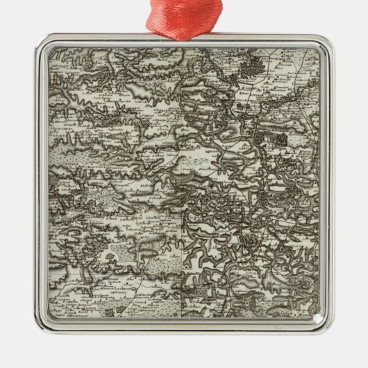 Rennes Ornament Aus Metall (Vorne)