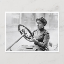 Rennfahrer Joan Newton Cuneo Postkarte