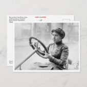 Rennfahrer Joan Newton Cuneo Postkarte (Vorne/Hinten)