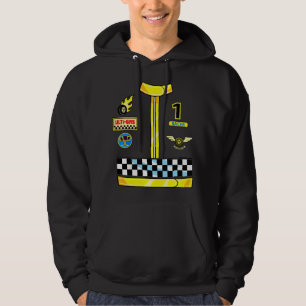 Rennfahrer Kostüm Männer Frauen Geburtstag Hallowe Hoodie