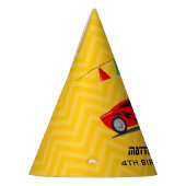 Rennfahrer Partyhütchen (Links)