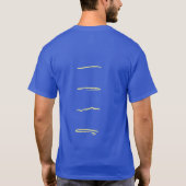 Rennfahrer T-Shirt (Rückseite)