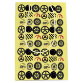 Rennfahrer und Motorsport-Enthusiasten für ihn Mittlere Geschenktüte (Vorderseite)