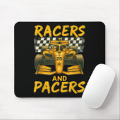 Rennfahrer und Schrittmacher Mousepad (Mit Mouse)