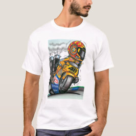 Rennfahrer Valentino Rossi T-Shirt