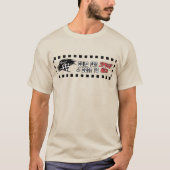 Rennflagge & Stern Speed T-Shirt (Vorderseite)