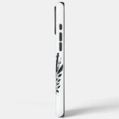 Rennflaggen mit Blumenmotiven Case-Mate iPhone Hülle (Rückseite / Links)