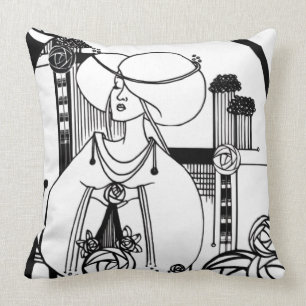 Rennie MacKintosh inspiriert Kissen