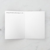 Rennjacht Atlantic, 1904 Karte (Innenseite)