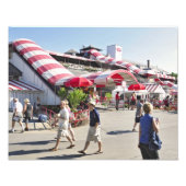 Rennkurs in Saratoga Fotodruck (Vorne)