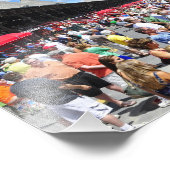 Rennkurs in Saratoga im August Fotodruck (Ecke)