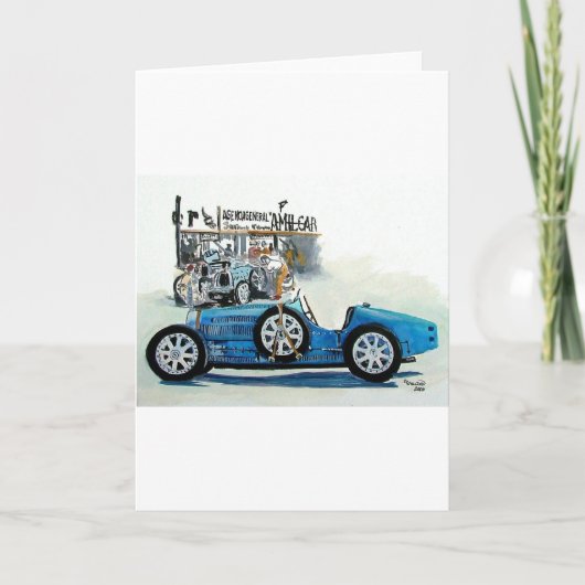 Rennläufer 1927 35C Karte (Vorderseite)