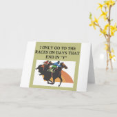 Rennliebhaber Karte (Gelbe Blume)