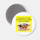 Rennliebhaber Magnet (Vorderseite/Rückseite)