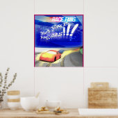 Rennlüfter Poster (Küche)