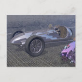 RennMaus Postkarte (Vorderseite)